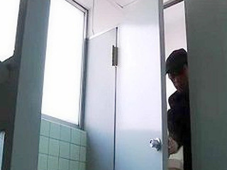 Japanese Girl Gets Nailed in the Toilet